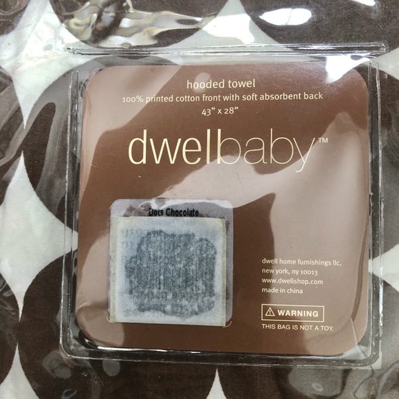 Dwell Baby Studio Modern Dots Animal Towel Blanket Crib Skirt Bib - Picture 3 of 9